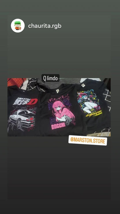 Polera Cyberpunk - Edgerunners - Rebecca
