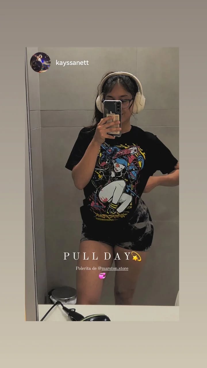 Polera Cyberpunk - Edgerunners - Rebecca