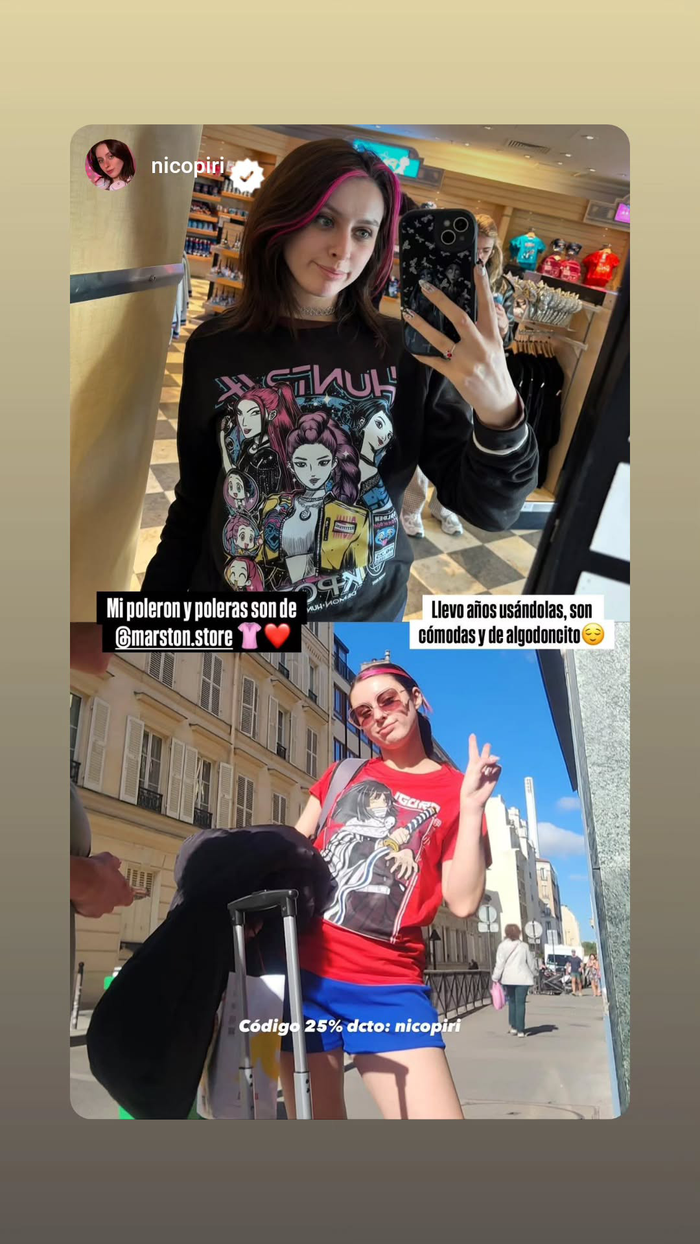 Polera KPopDH