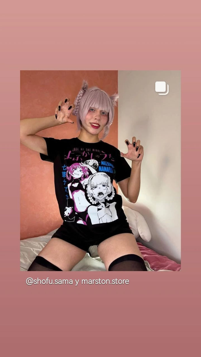 Foto real de cliente - Polera Yofukashi no Uta - Nazuna Nanakusa (#ak0)