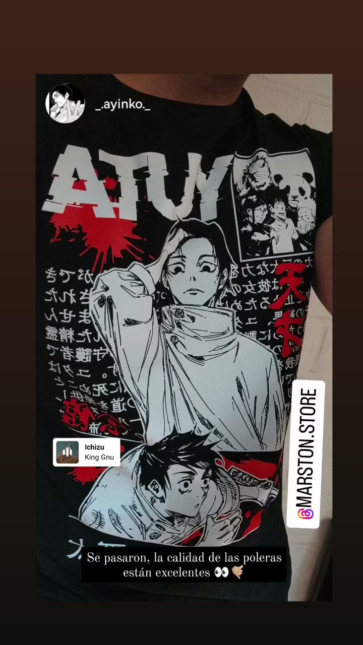 Polera Jujutsu Kaisen - Yuta Okkotsu (#ak0)