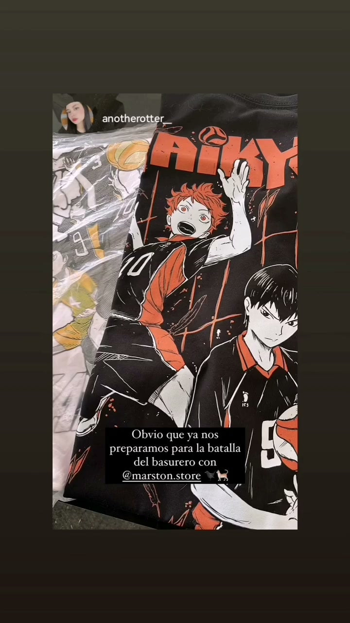 Polera Haikyuu - Kageyama - Hinata