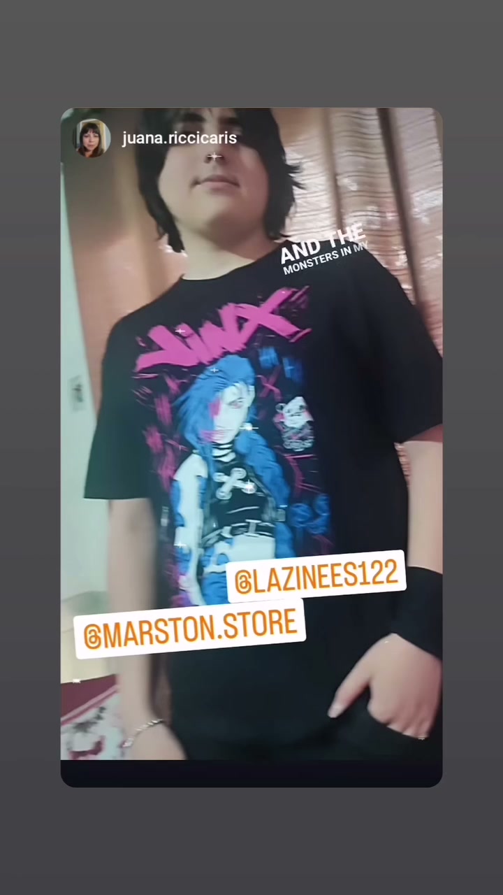 Polera Arcane - Jinx