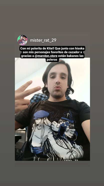 Polera Hunter x Hunter - Kite