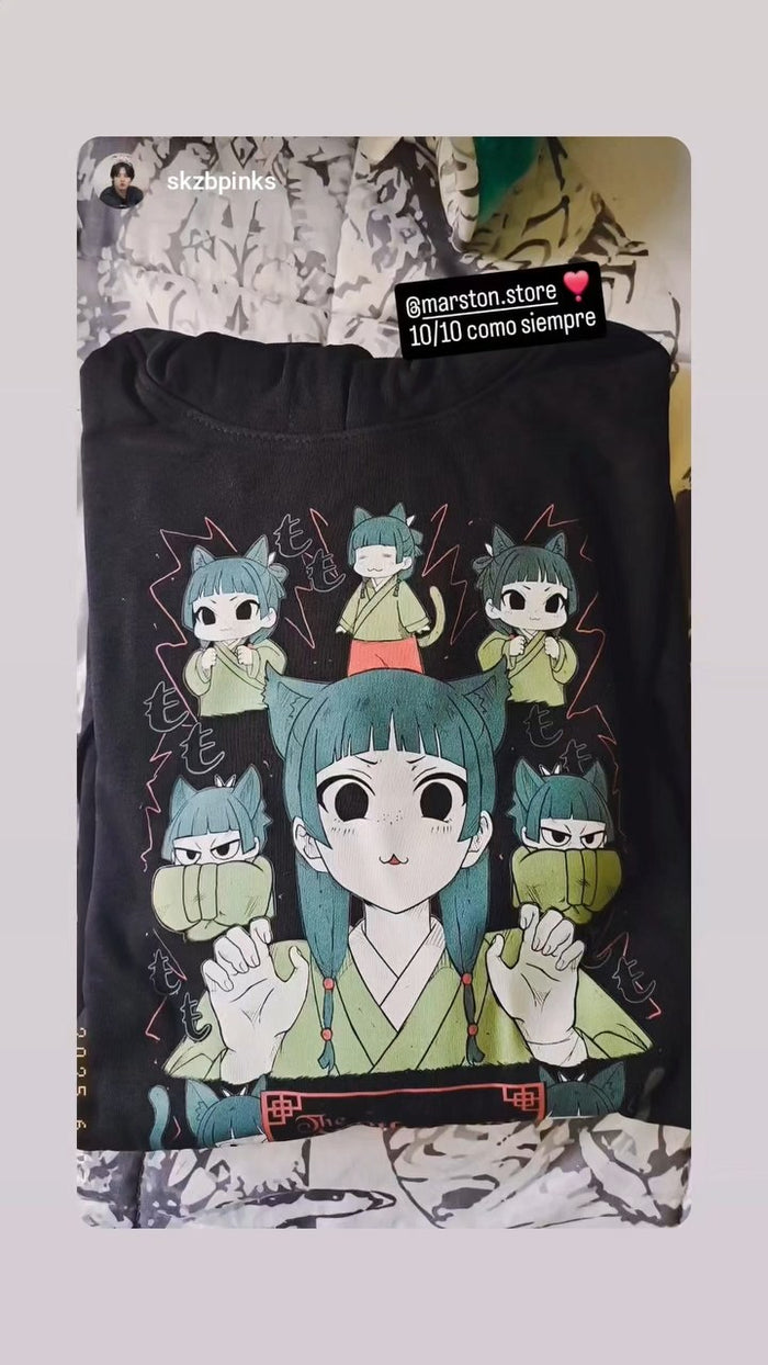 Foto real de cliente - Polera The Apothecary Diaries - Maomao