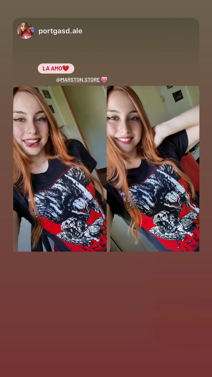 Foto real de cliente - Polera Berserk - Guts (#epm)