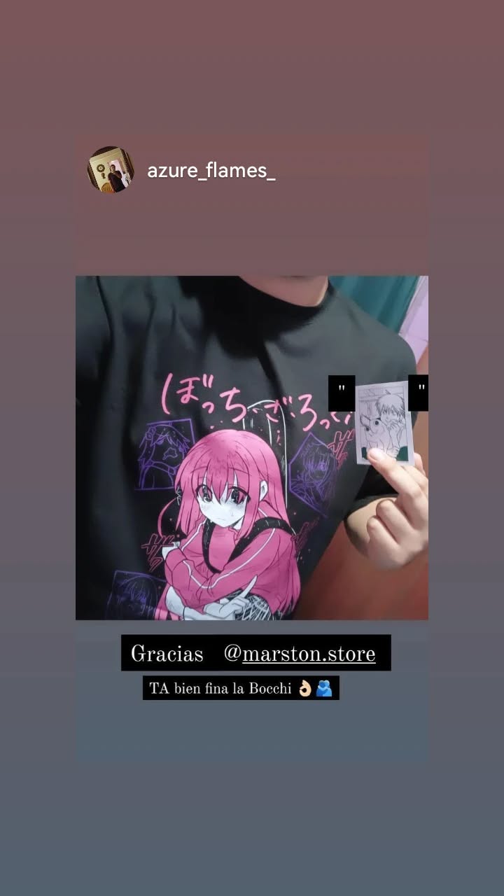 Polera Bocchi the Rock! - Hitori Gotoh