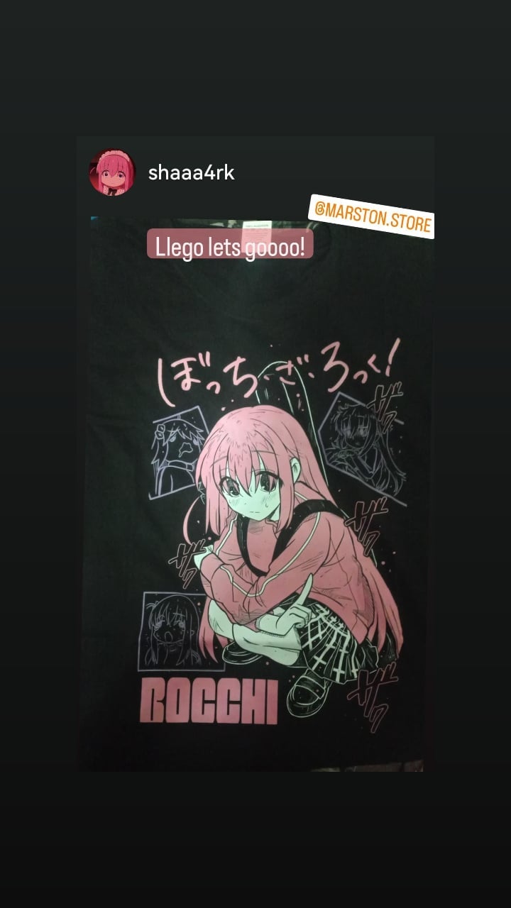 Polera Bocchi the Rock! - Hitori Gotoh