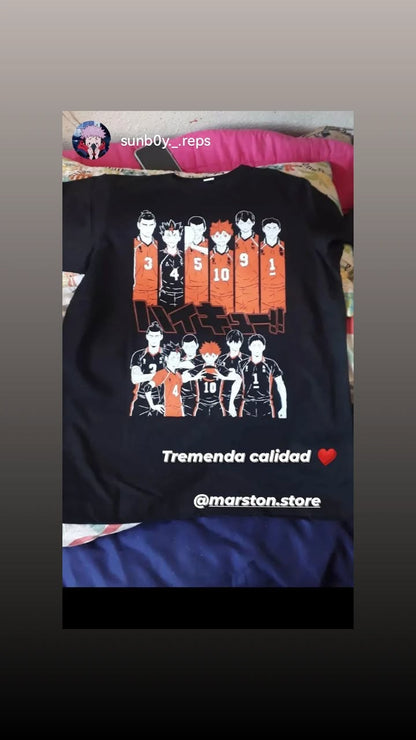 Polera Haikyuu - Karasuno