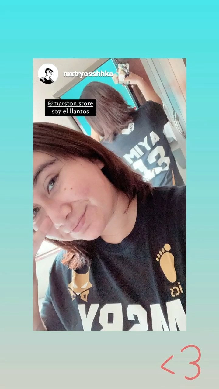 Polera Haikyuu - MSBY Black Jackals - Miya