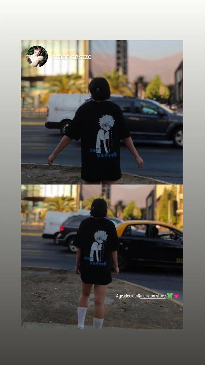 Foto real de cliente - Polerón Hunter x Hunter - Killua Zoldyck