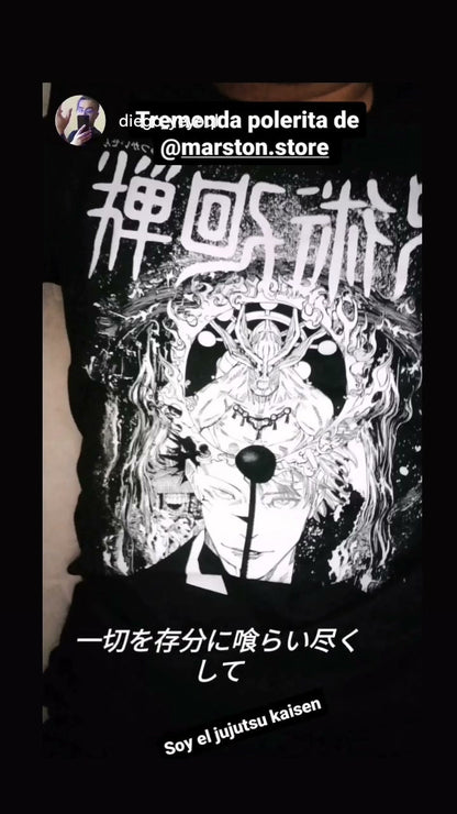 Polera Jujutsu Kaisen - Satoru Gojo x Ryomen Sukuna x Mahoraga