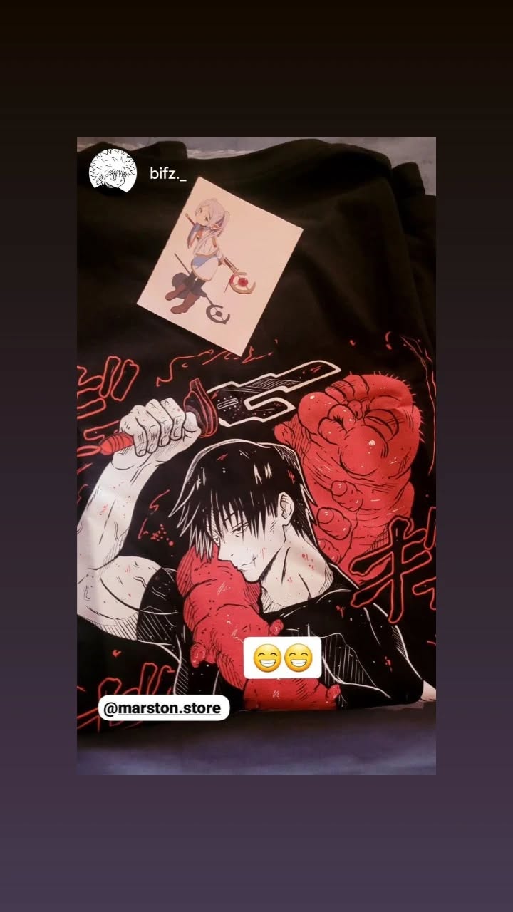 Polera Jujutsu Kaisen - Toji Fushiguro