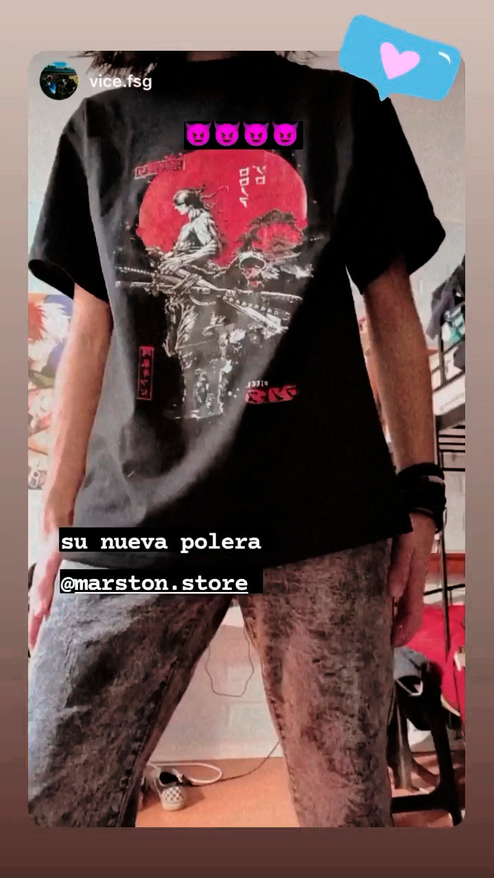 Polera One Piece - Roronoa Zoro - Negra 20