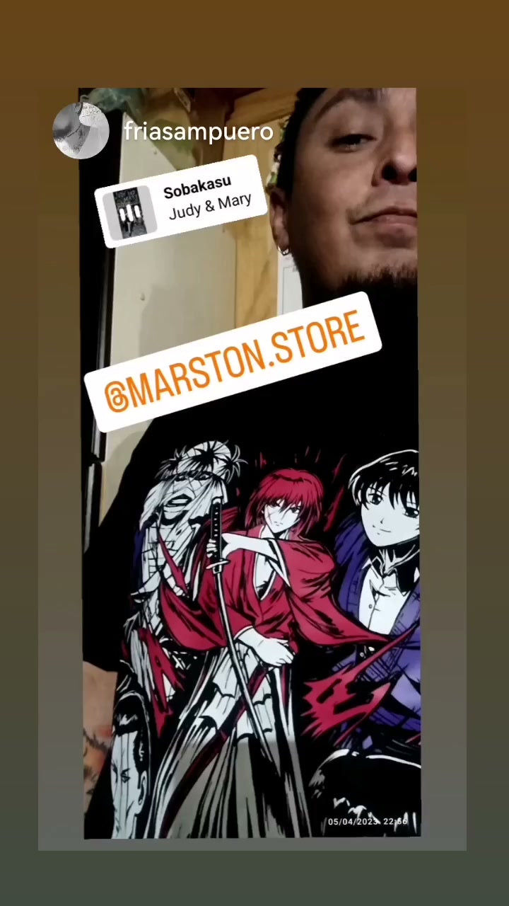 Polera Samurai X - Kenshin Himura