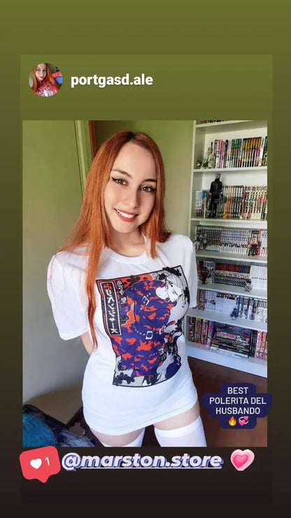 Alecontrerasr, Makirisu  con polera de Tokyo Revengers 