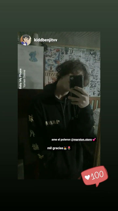 Polerón Tokyo Revengers - Uniforme Tokyo Manji Gang