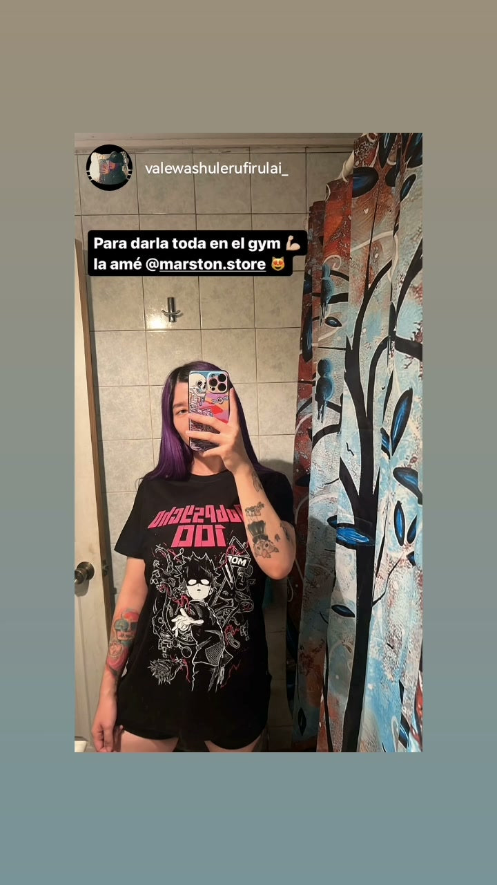 Polera Mob Psycho 100 - Shigeo