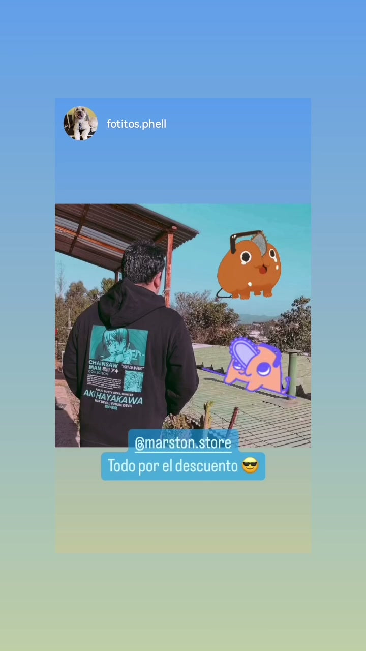 Polera Chainsaw Man - Aki