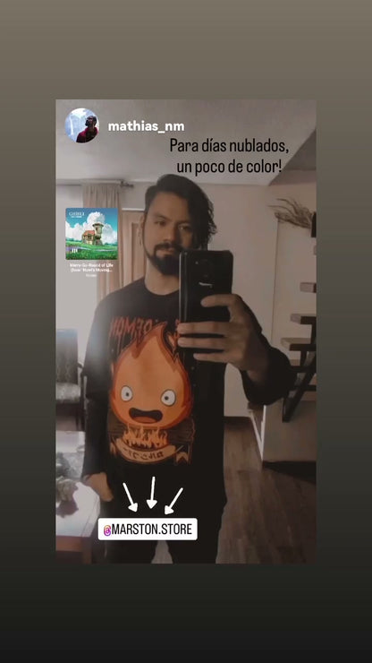 Polera Studio Ghibli - Calcifer