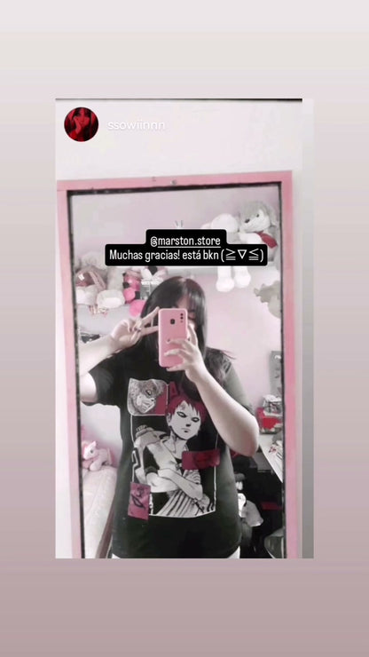 Polera Naruto - Gaara (#ak0)