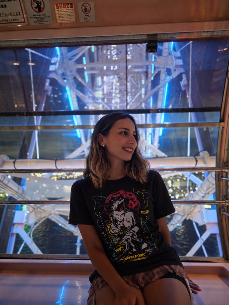 Polera Cyberpunk - Lucy Kushinada x David Martinez