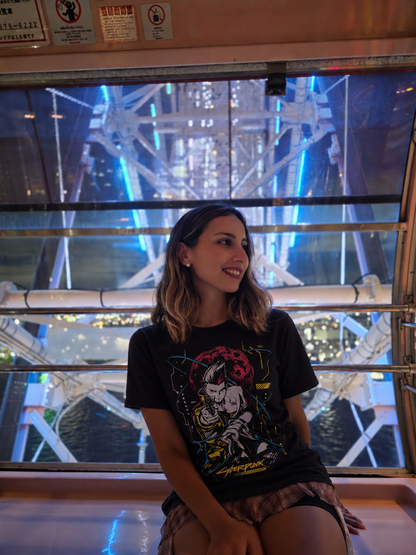 Polera Cyberpunk - Lucy Kushinada x David Martinez