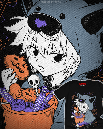 Polera Hunter x Hunter - Killua Halloween
