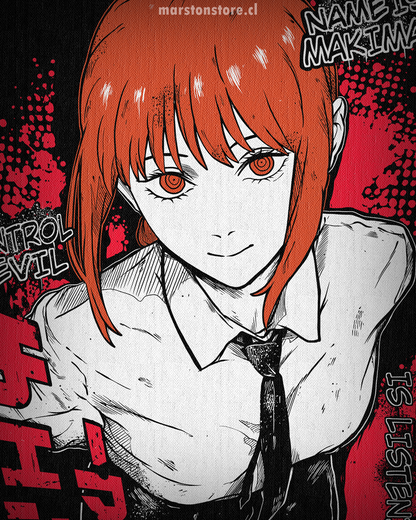 Polera Chainsaw Man - Makima
