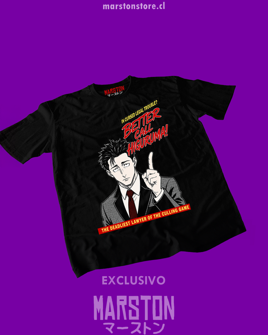 Polera Jujutsu Kaisen - Better Call Higuruma