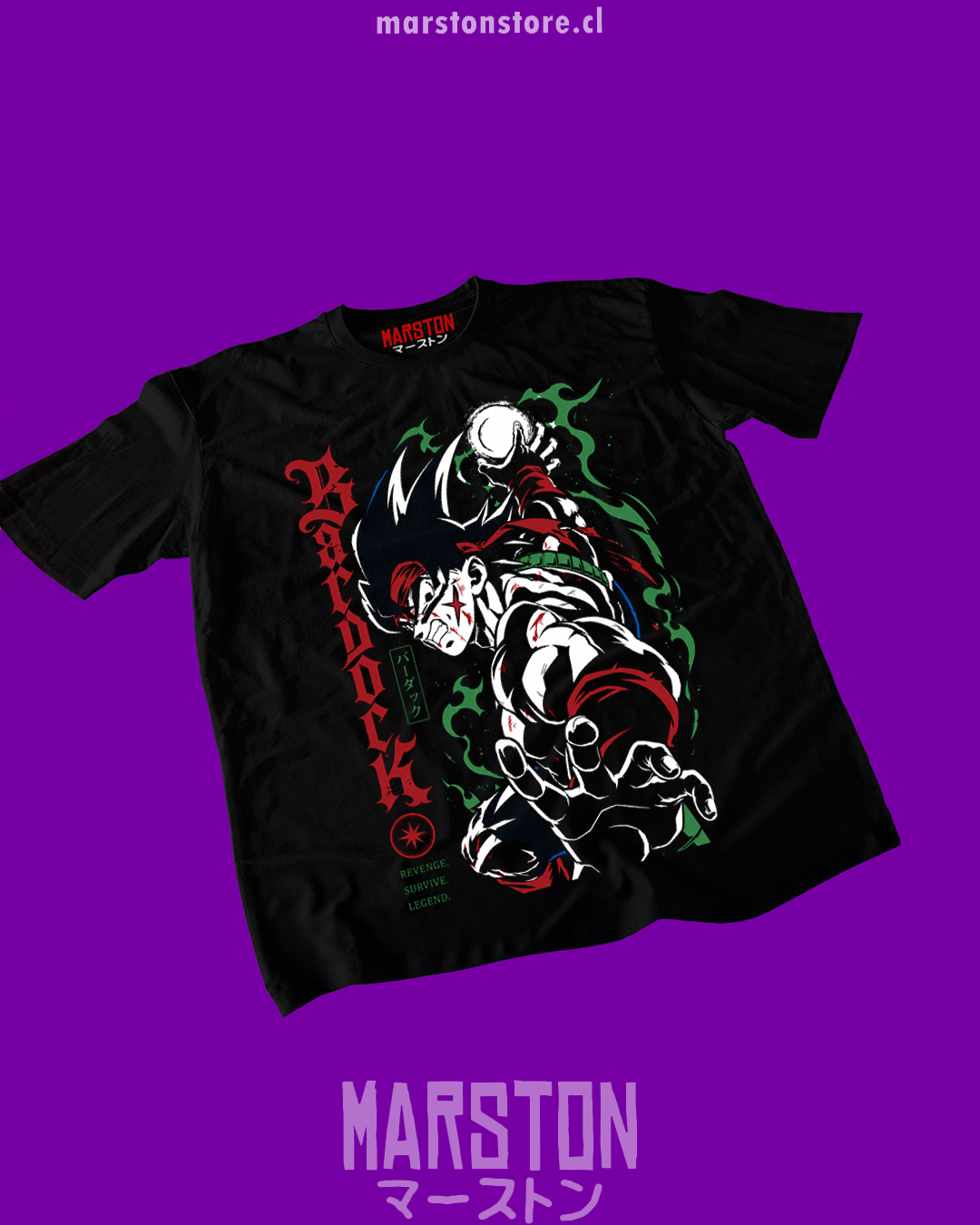 Polera Dragon Ball Z - Bardock