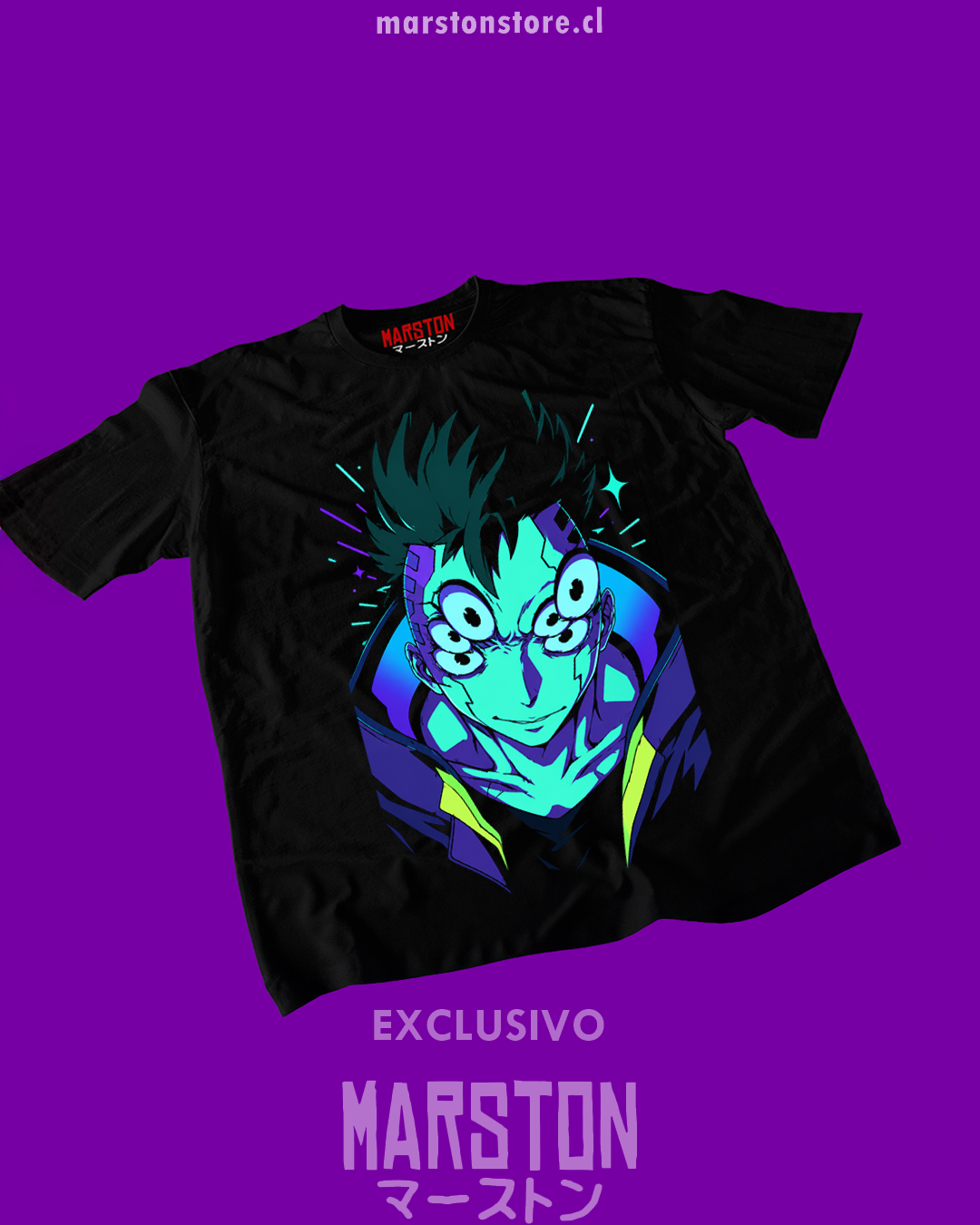 Polera Cyberpunk - Edgerunners - David Martinez