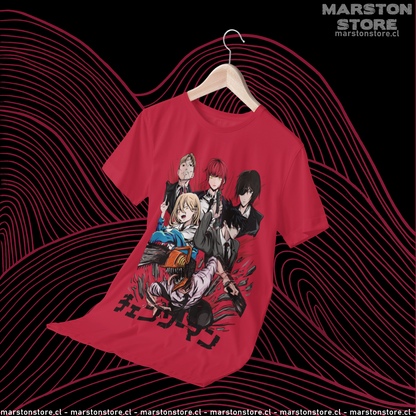 Polera Chainsaw Man - Denji - Makima - Himeno - Power - Aki - Kishibe