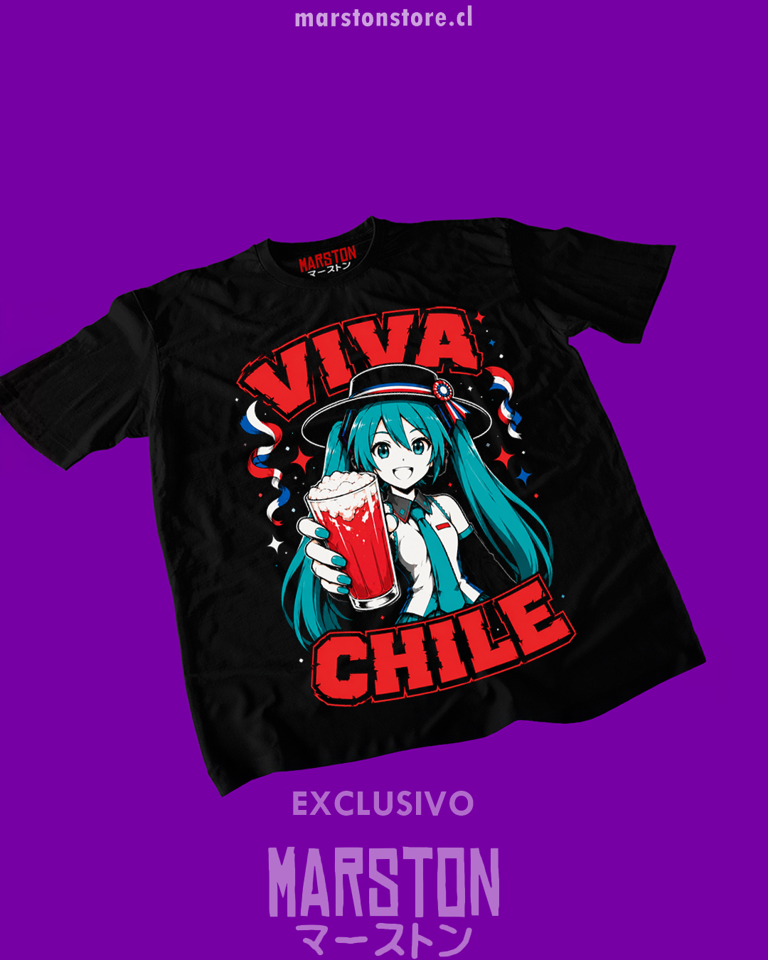 Polera Hatsune miku - Dieciochera