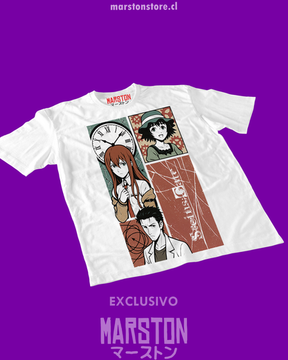 Polera Steins;Gate - Makise Kurisu - Okabe Rintaro - Mayuri Shiina