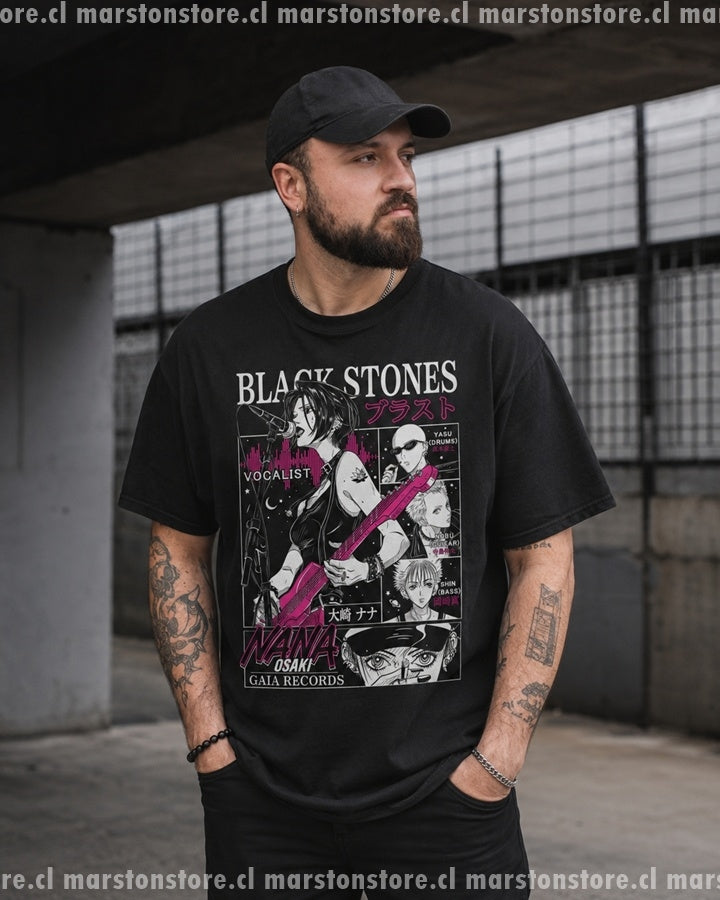 Polera Nana - Black Stones