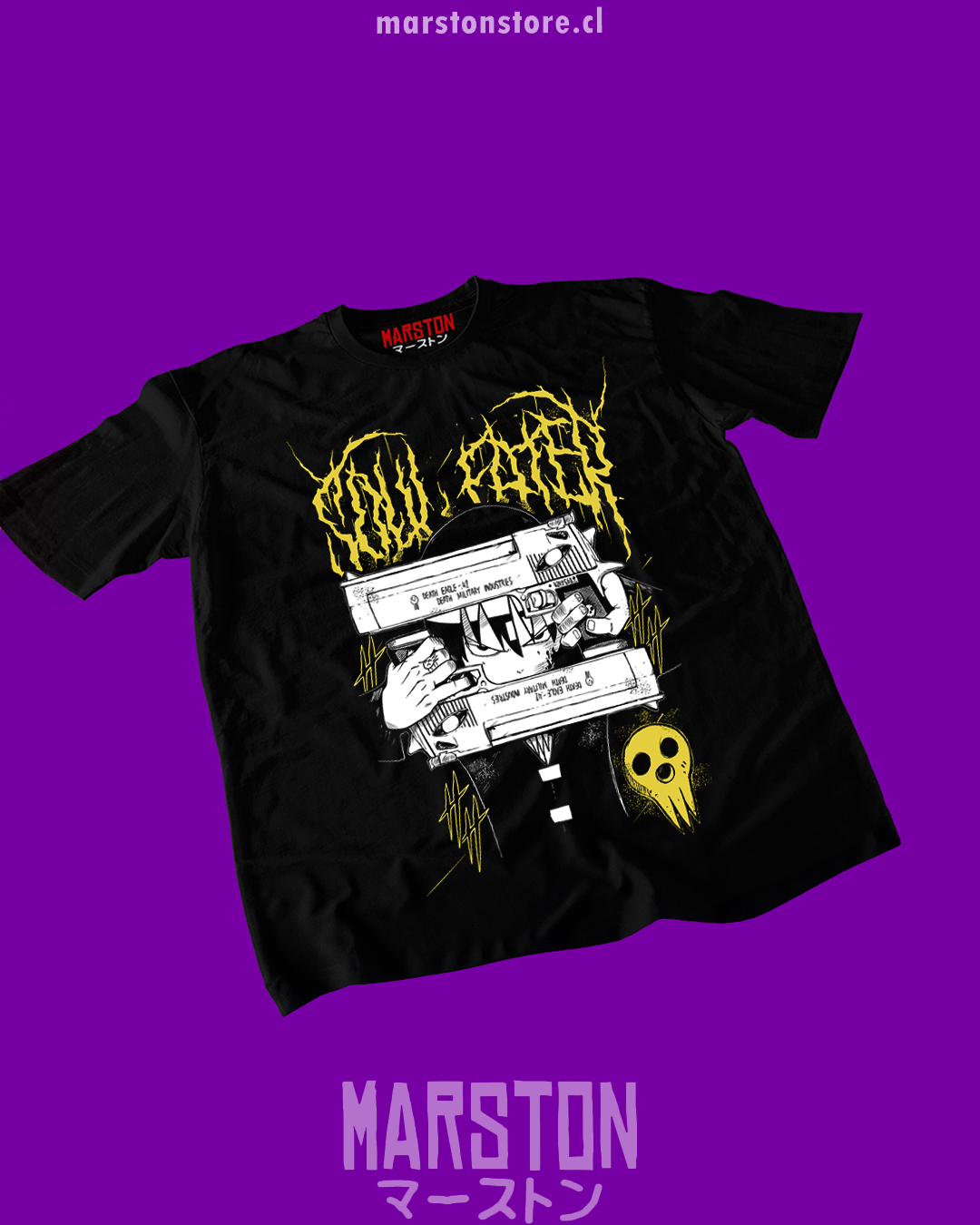 Polera Soul Eater - Death the Kid