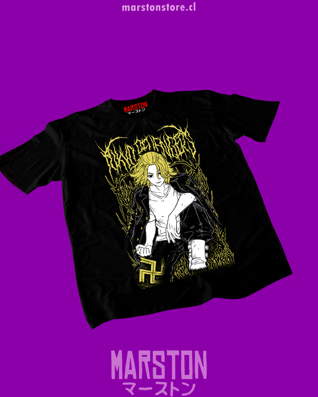 Polera Tokyo Revengers - Mikey