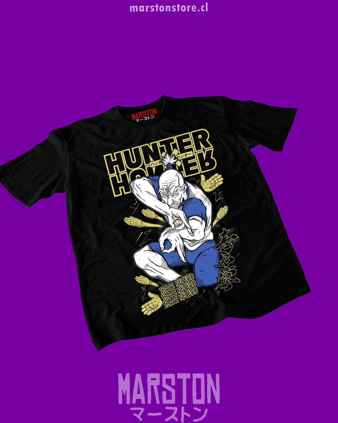 Polera Hunter x Hunter - Isaac Netero