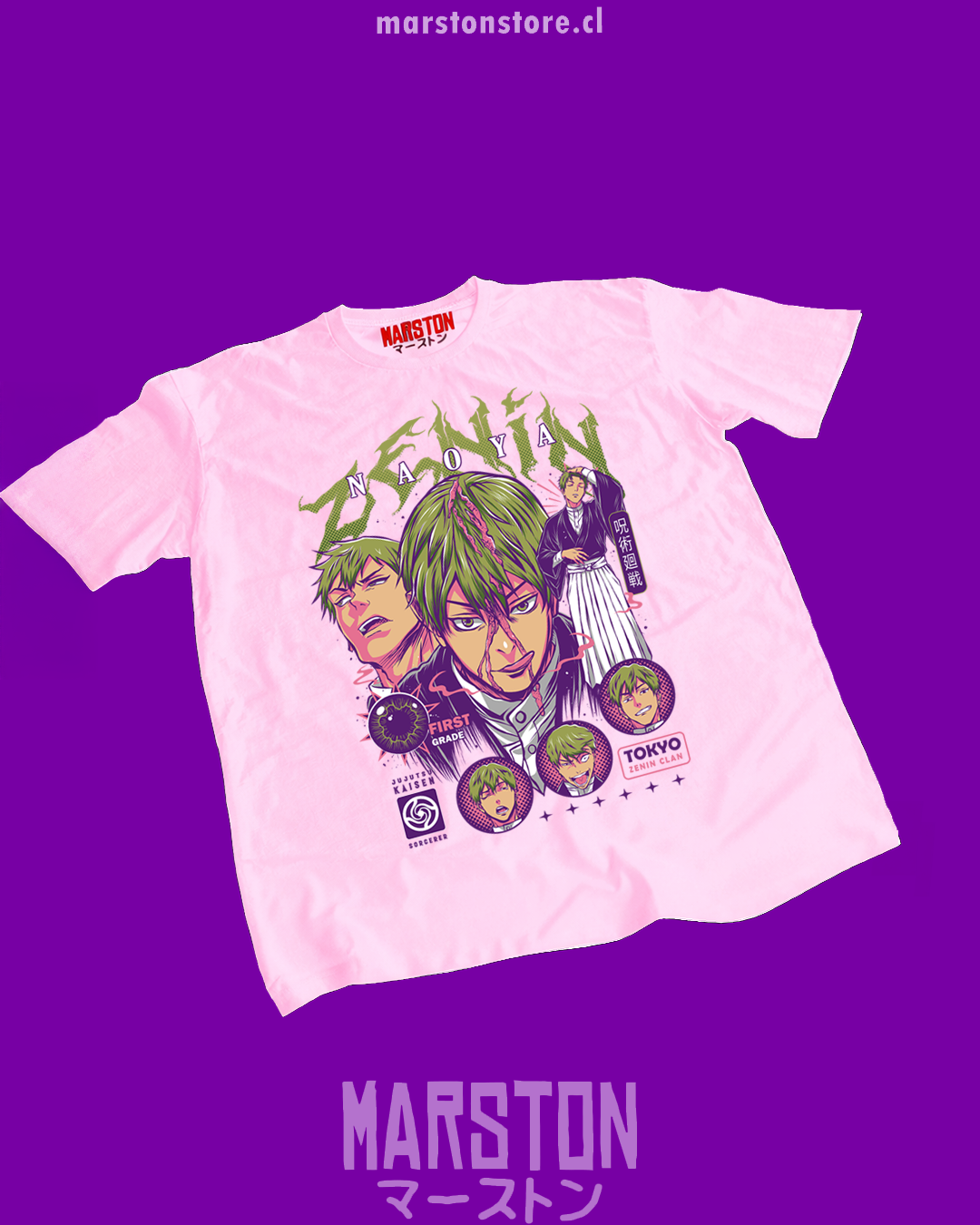 Polera Jujutsu Kaisen - Naoya Zenin
