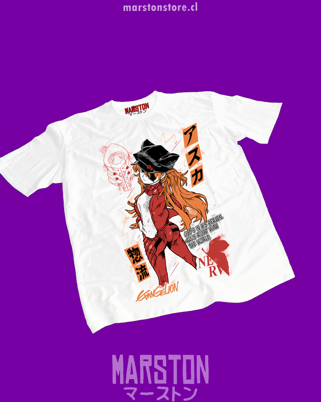 Polera Evangelion - Asuka