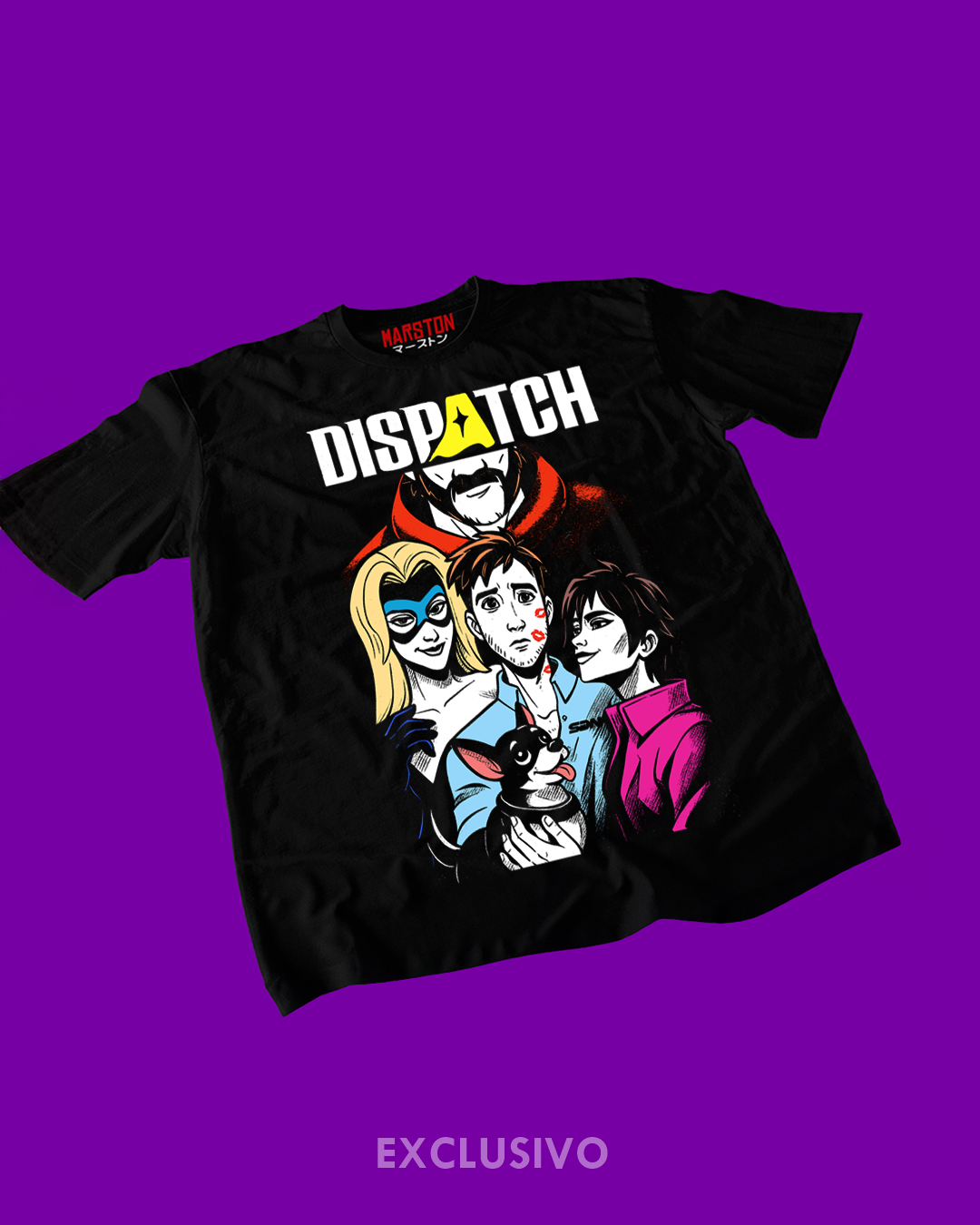 Polera Dispatch - Robert x Invisigal x Blond Blazer x Phenomaman