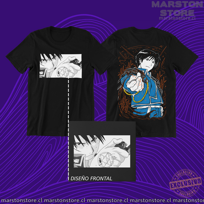 Polera Fullmetal Alchemist - Roy Mustang