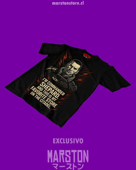 Polera Mass Effect - Commander Shepard