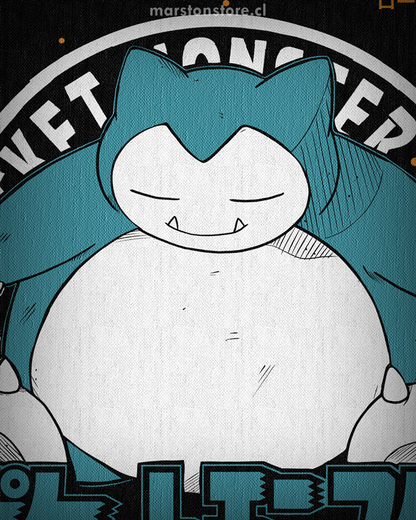 Polera Pokemon - Snorlax
