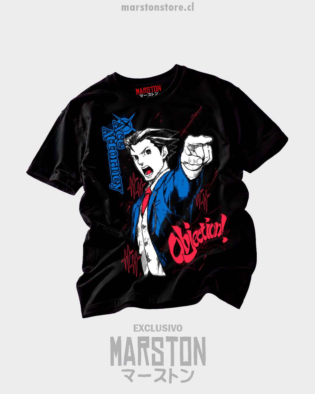 Polera Ace Attorney - Phoenix Wright | Marston Store