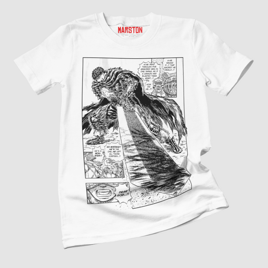 Polera de Berserk con diseño inspirado en el manga