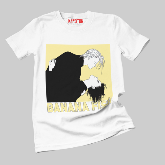 Polera blanca de Banana Fish