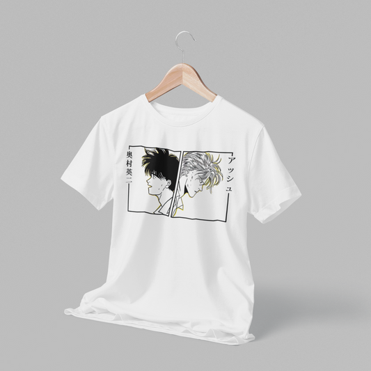 Polera blanca de Banana Fish