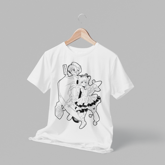 Polera blanca de Cardcaptor Sakura (Sakura Card Captor)